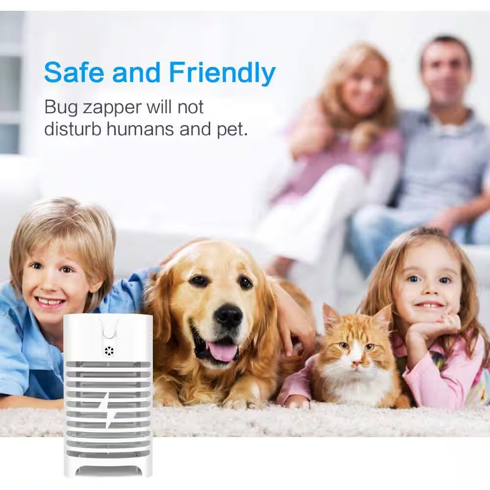 2020 Upgraded 0.8-Watt Electronic Indoor Zapper Insect Mosquitoes Flies Killer LED Light (2-Pack)