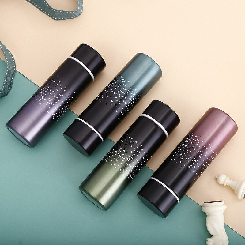 150Ml Stainless Steel Thermos Water Bottle Mini Portable Polar Bear Small Coffee Vacuum Insulation Flask Thermos Mugs