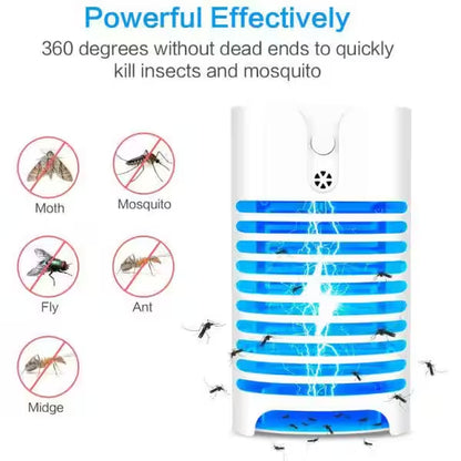 2020 Upgraded 0.8-Watt Electronic Indoor Zapper Insect Mosquitoes Flies Killer LED Light (2-Pack)